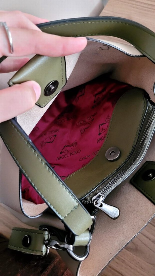 Deri Kadın Omuz Çantası - Görsel 5