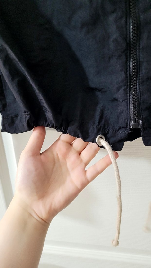 Siyah yağmurluk - Görsel 4