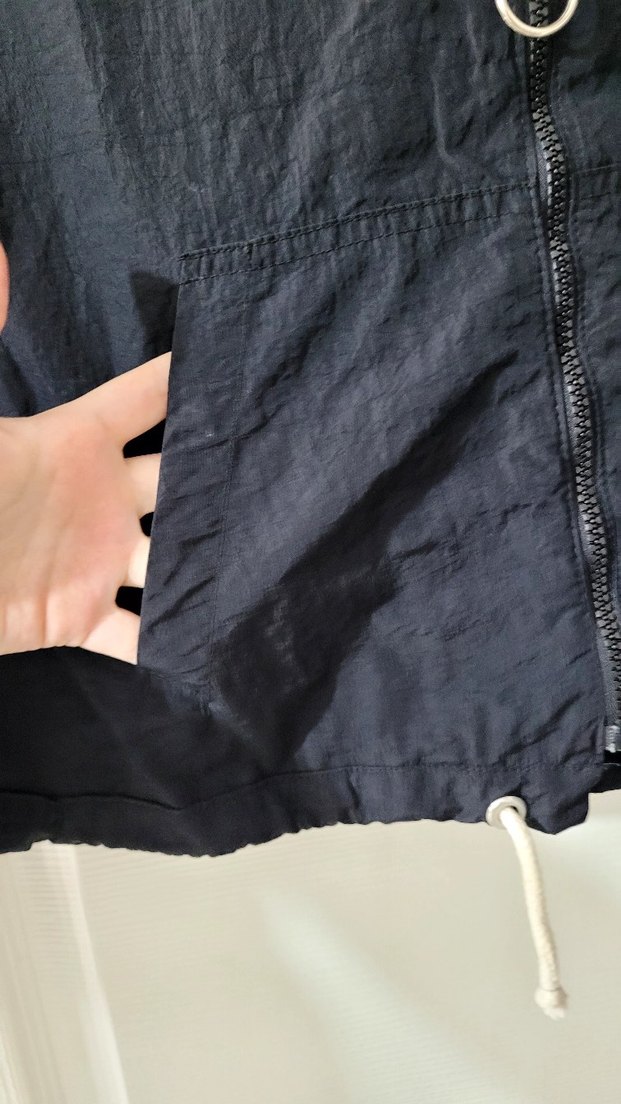 Siyah yağmurluk - Görsel 5