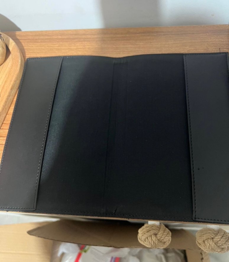 Çizgili Siyah Beymen defter kılıfı - Görsel 2