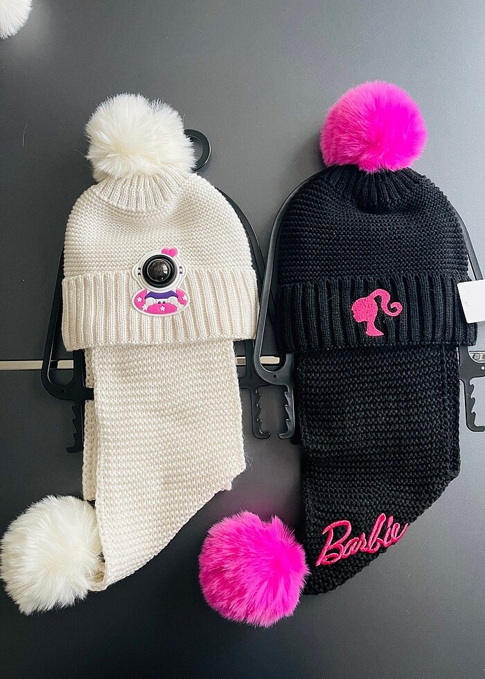 Çocuk atkı bere takımı - Görsel 2