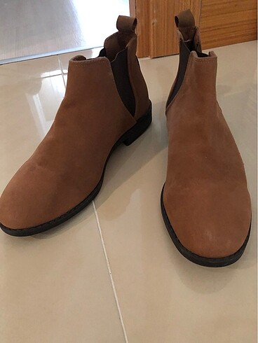 Lcw taba süet kadın bootie 40 num