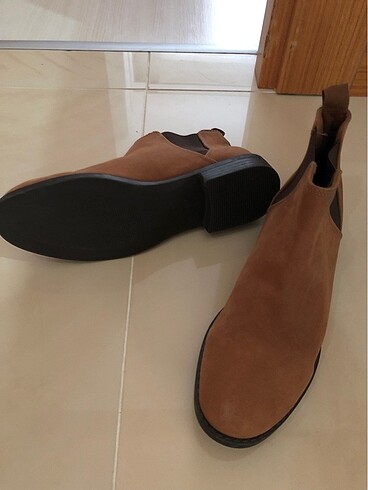 LC Waikiki Lcw taba süet kadın bootie 40 num