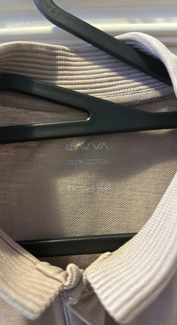 Düğmeli Kısa Kollu Kahverengi Polo Tişört - Görsel 4