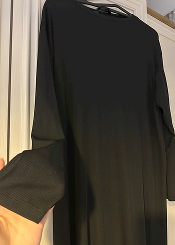 Siyah Kadın Uzun Kollu Elbise - Görsel 4