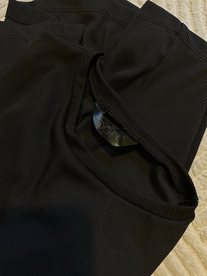 Siyah Kadın Uzun Kollu Elbise - Görsel 5