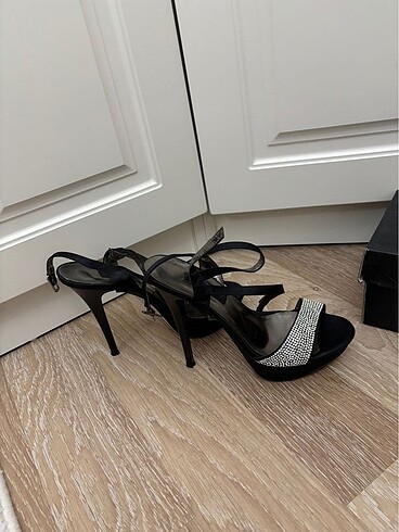 Elle Siyah platform ayakkabı