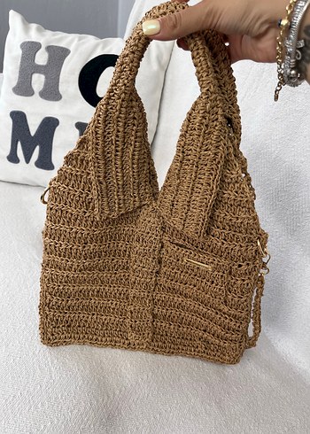 Mango Trendy Bohem Örgü Kadın Çanta