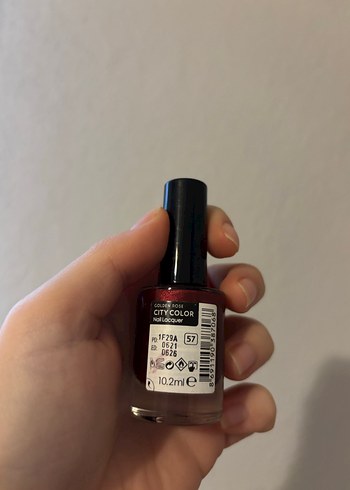 Golden Rose City Color Bordo Oje - Görsel 2