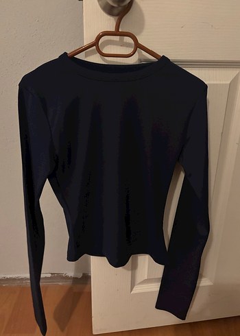 Düz Renk Yüksek Yakalı Kadın Body - Görsel 2