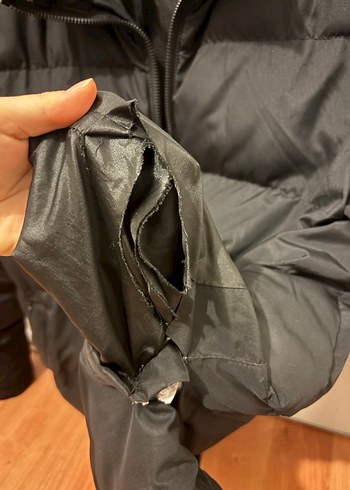 Erkek siyah şişme mont - Görsel 4