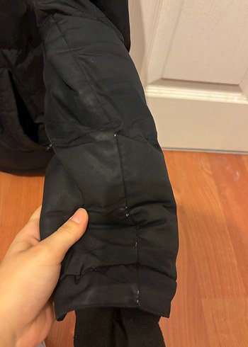 Erkek siyah şişme mont - Görsel 6