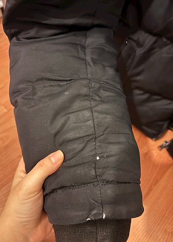 Erkek siyah şişme mont - Görsel 5