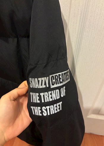 Erkek siyah şişme mont - Görsel 2