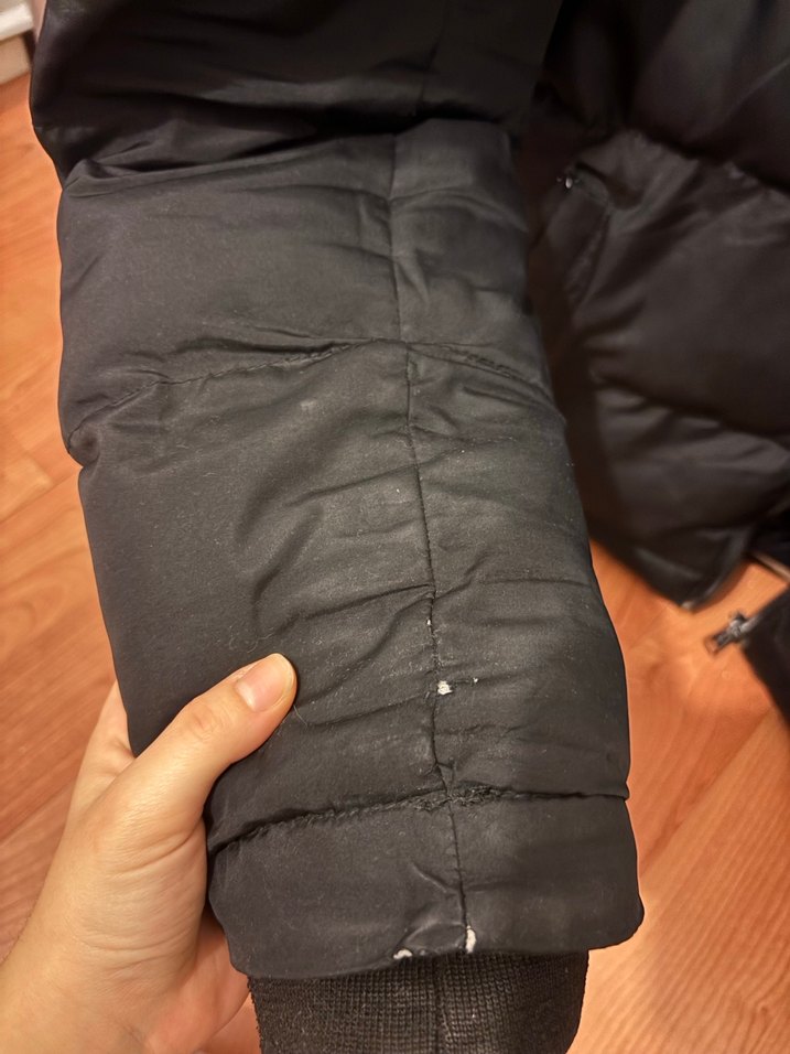 Erkek siyah şişme mont - Görsel 5