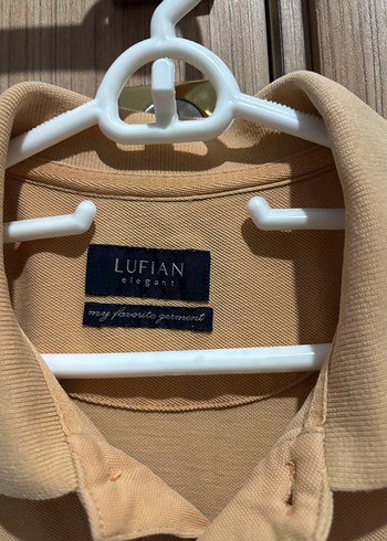 m Beden turuncu Renk Lufian Erkek Kısa Kollu Polo Tişört