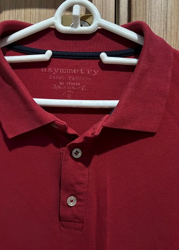 m Beden Kırmızı Erkek Polo Tişört