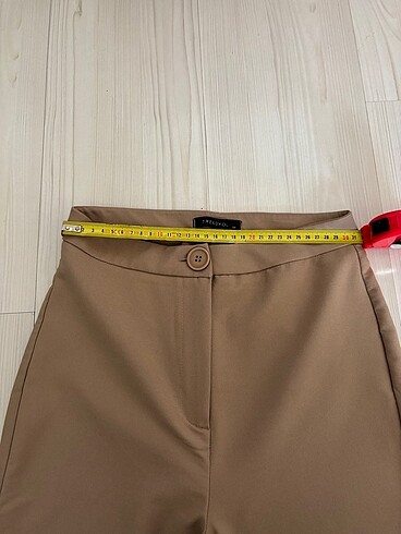 Trednyolmilla vizon kumaş pantolon