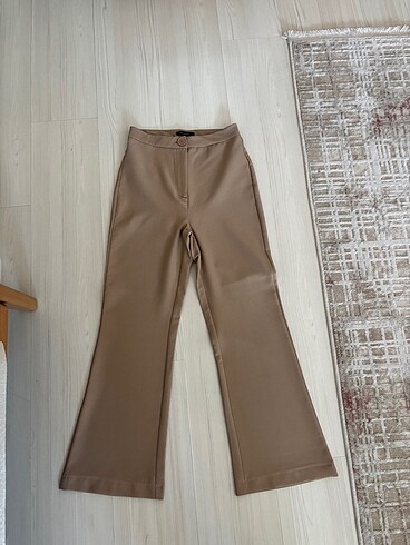xs Beden camel Renk Trednyolmilla vizon kumaş pantolon