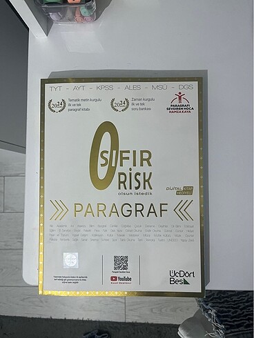 Sıfır risk paragraf kitabı