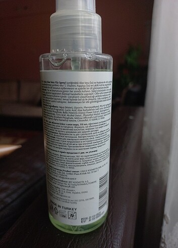 Unıce Unice Aloe Vera Face Mist