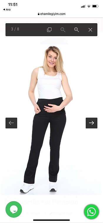 Işşıl hamile pantolonu