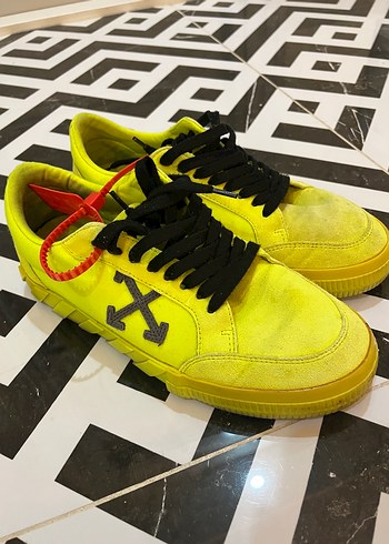 Off-White Orijinal Sari Street Wear Erkek Spor Ayakkabi