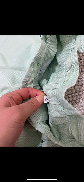 xs Beden yeşil Renk Jean pantolon