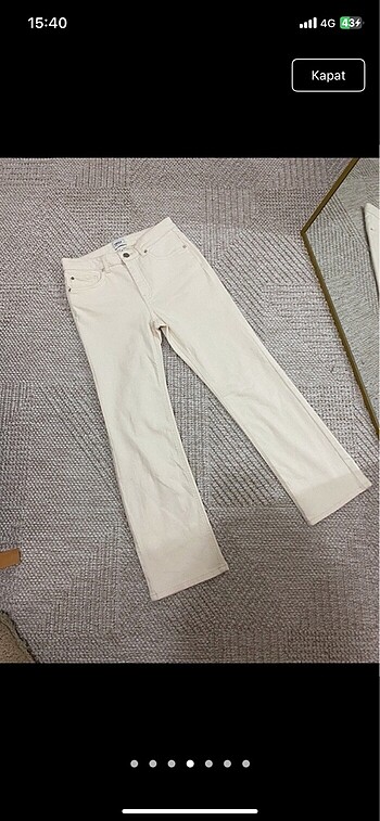xs Beden ten rengi Renk Jean pantolon