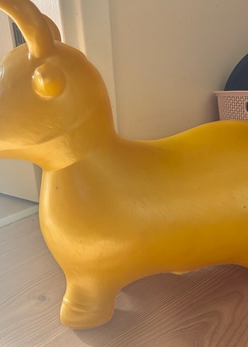 Sarı Şişme Oyuncak Hayvan - Görsel 4