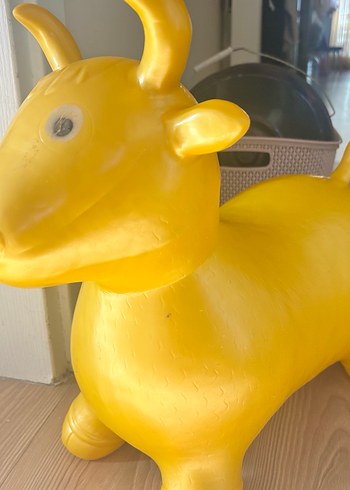 Sarı Şişme Oyuncak Hayvan - Görsel 3