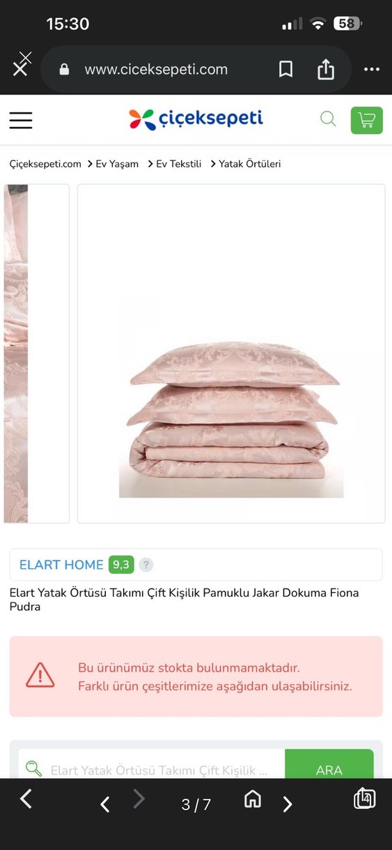 Pastel Beyaz Düz Desen Yatak Örtüsü - Görsel 5