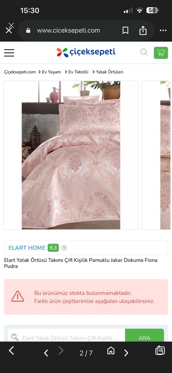 Pastel Beyaz Düz Desen Yatak Örtüsü - Görsel 4