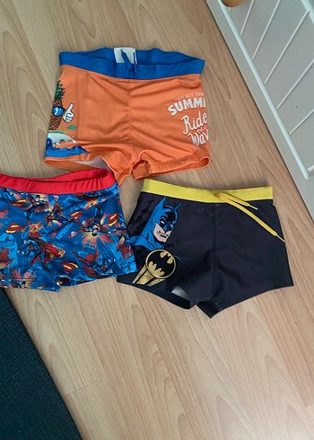 Çocuk Renkli Desenli Mayo - Görsel 2