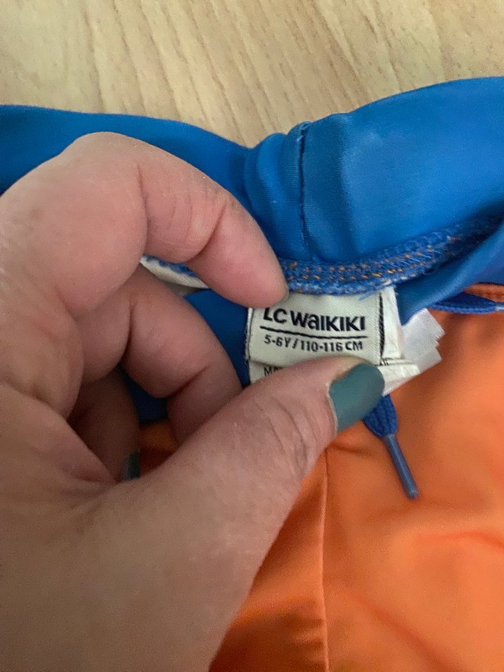 Çocuk Renkli Desenli Mayo - Görsel 3