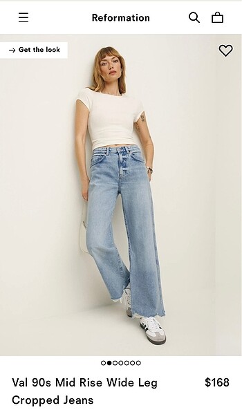 Reformation WİDE LEG JEAN