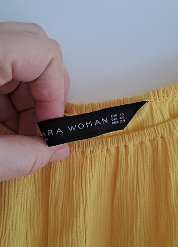 Zara Zara omuzları acik bluz