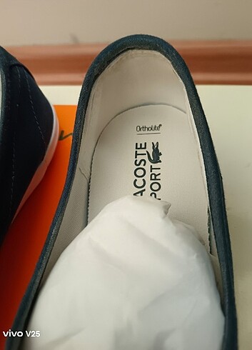 Lacoste Orijinal Lacoste 39,5 numara bayan babet ayakkabı.