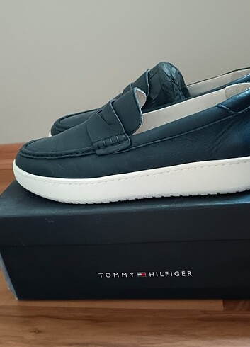 44 Beden Orijinal Tommy hilfiger kuzu derisi 44,28 cm