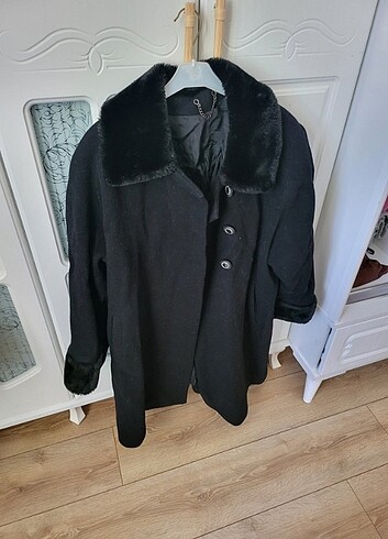 Vintage kürklü kaban