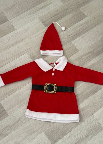 Yılbaşı kız bebek noel kostüm - Görsel 2