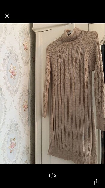 Triko elbise tunik
