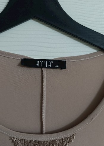 pudra Uzun Kollu yelekli elbise - Görsel 2