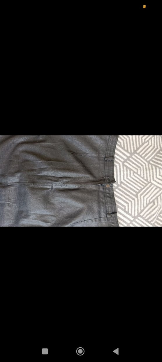 Siyah Fermuarlı Kadın Denim Etek - Görsel 2