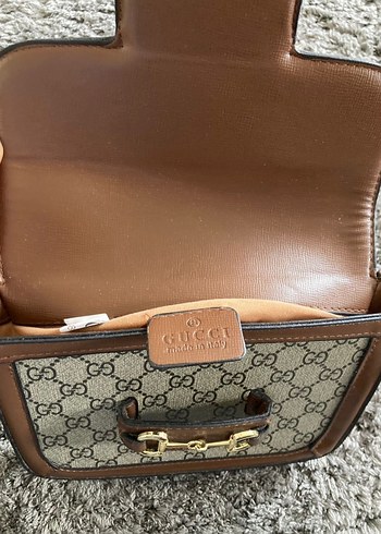 Beden kahverengi Renk Gucci Horsebit Çanta