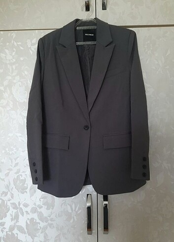 34 Beden Gri Blazer