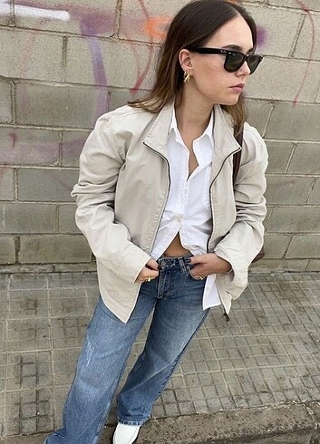 xl Beden ten rengi Renk Retro Ceket
