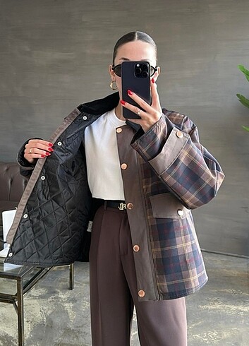 Ekoseli Parka - Görsel 8