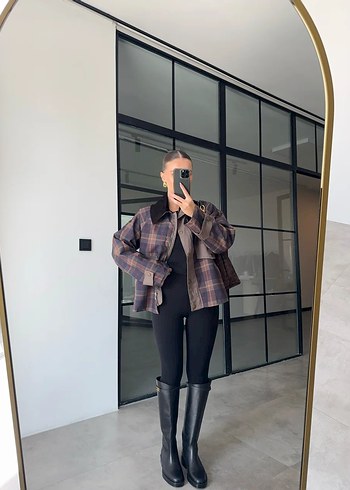 Ekoseli Parka - Görsel 10