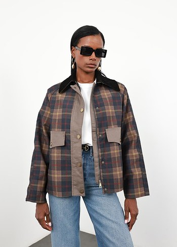 Ekoseli Parka - Görsel 9